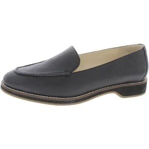 Cole Haan Classic Black go-to grainy-leather Loafers shoes size 9.5B